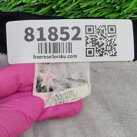 Vintage 90s St-Peter Ringer Shirt Medium 20x25 Gray - Picture 6 of 12